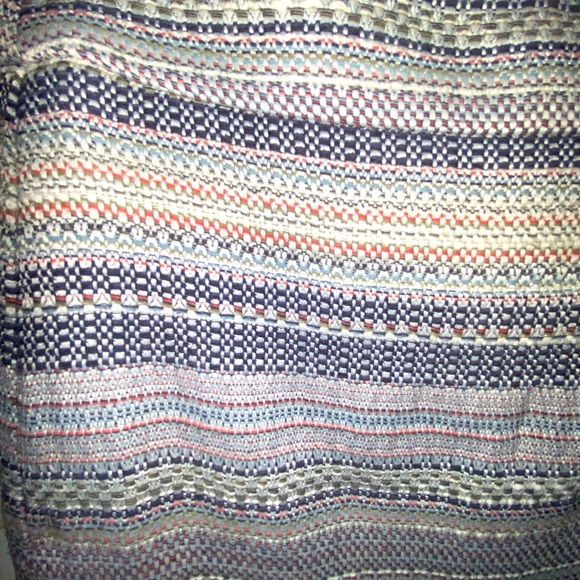 LOFT Knit Multi-Color Mini Skirt | Like New! - Picture 3 of 8